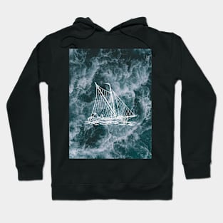 Voyage of Serenity: Nautical Dreamscape Hoodie